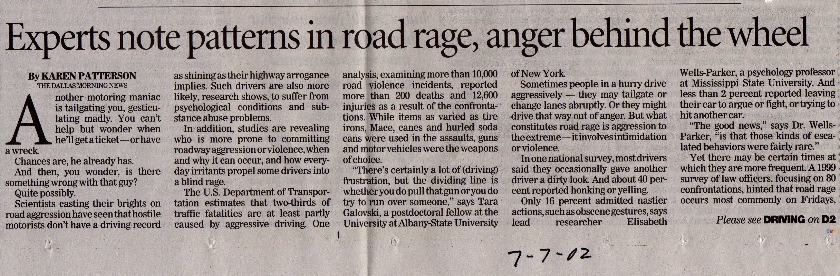 Soda cans and road rage mean death_2